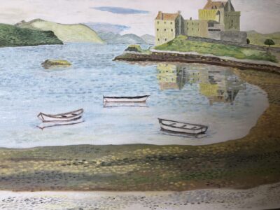 Eileen Donan Castle | Oil on canvas. 5 x 62cm. 2018