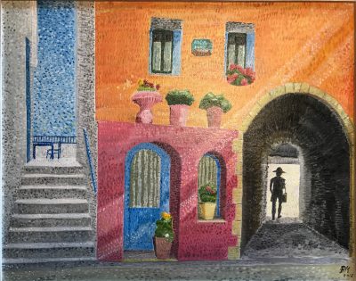Syros | Oil on canvas. 40 x 50cm. 2018