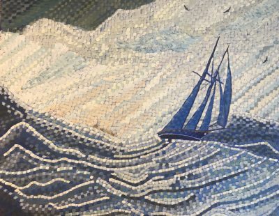 Storm at Sea | Oil on canvas 45 x 60cm, March 2021. SOLD